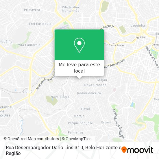 Rua Desembargador Dário Lins 310 mapa