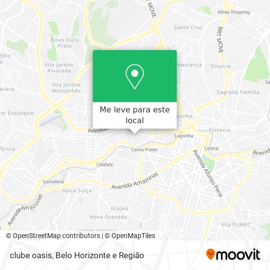 clube oasis mapa