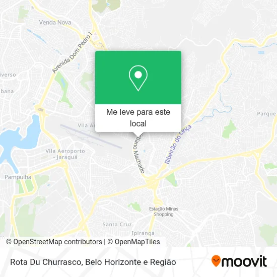 Rota Du Churrasco mapa