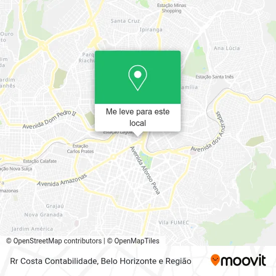 Rr Costa Contabilidade mapa