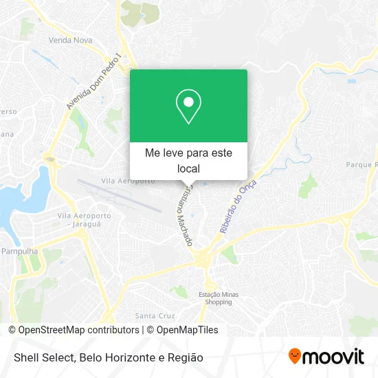 Shell Select mapa