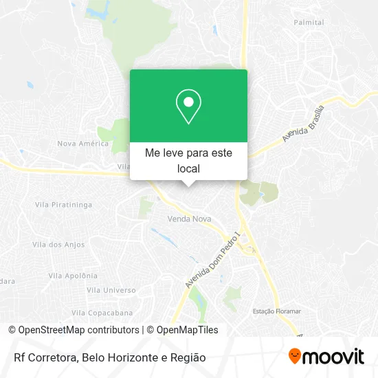 Rf Corretora mapa