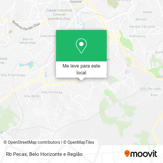 Rb Pecas mapa