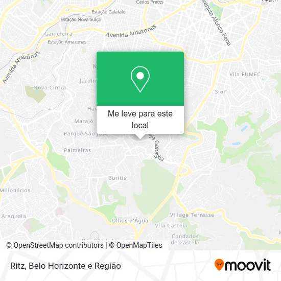 Ritz mapa