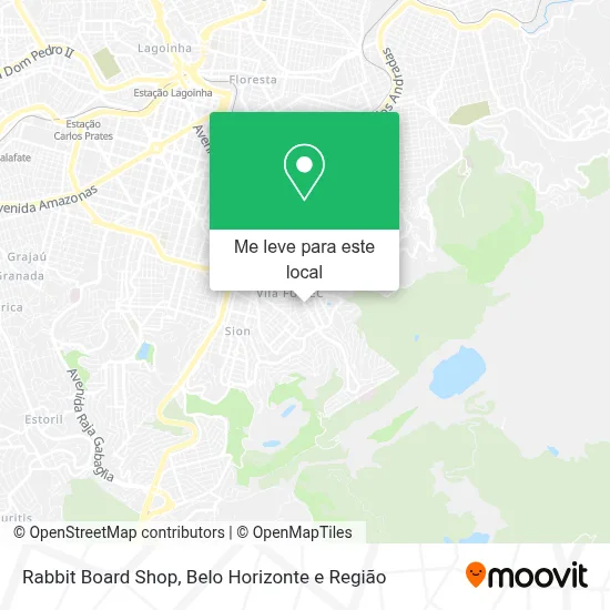 Rabbit Board Shop mapa