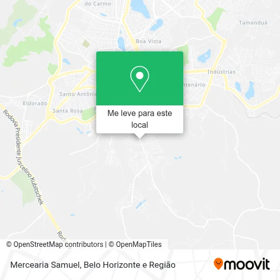 Mercearia Samuel mapa
