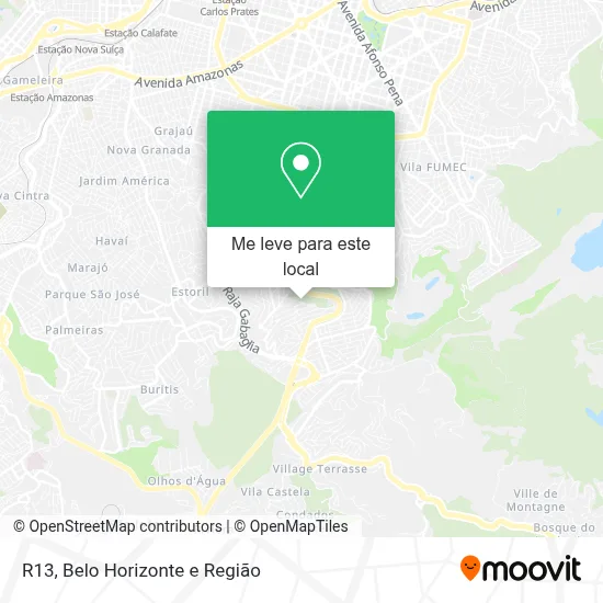 R13 mapa