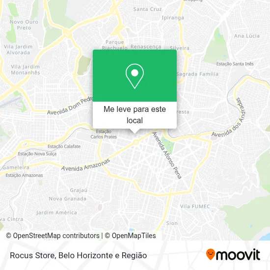 Rocus Store mapa