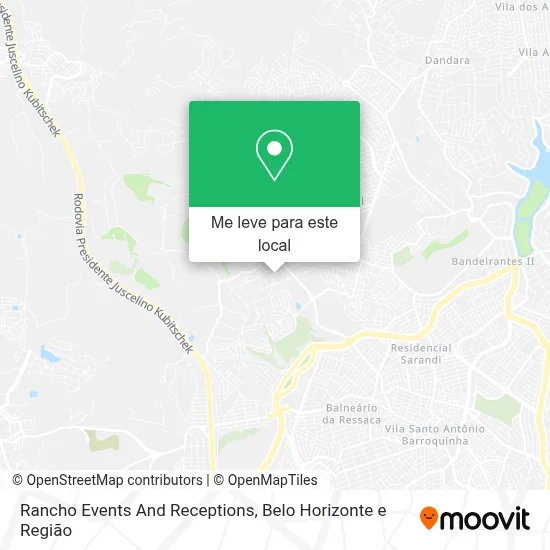 Rancho Events And Receptions mapa