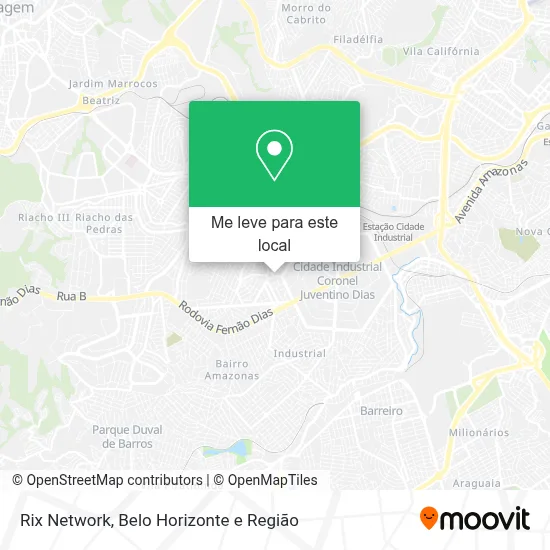 Rix Network mapa