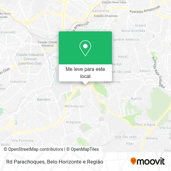 Rd Parachoques mapa