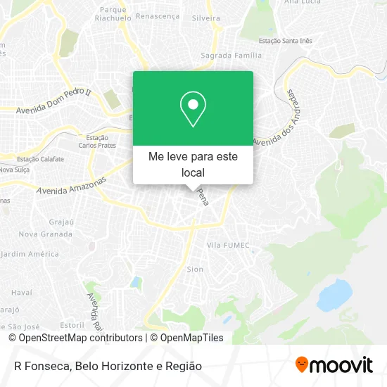 R Fonseca mapa