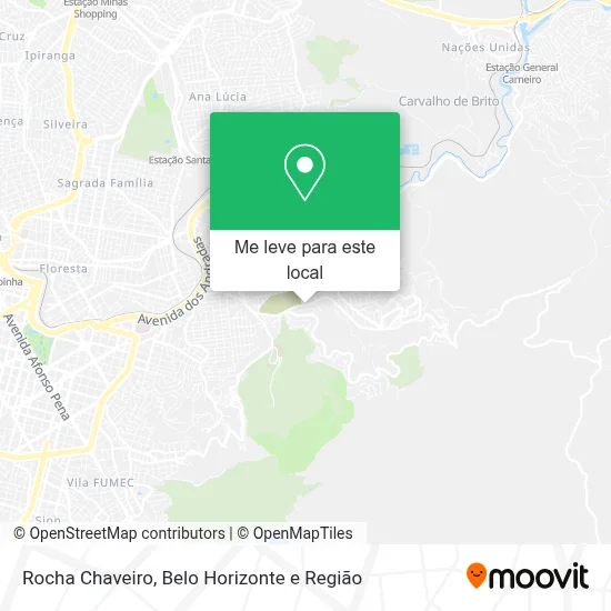 Rocha Chaveiro mapa