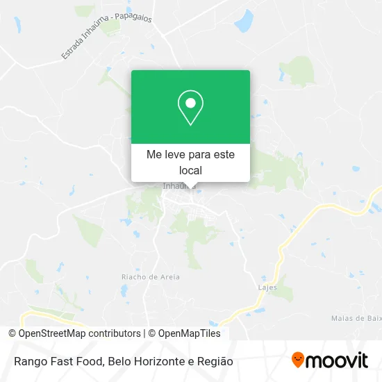 Rango Fast Food mapa