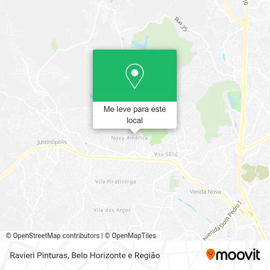 Ravieri Pinturas mapa