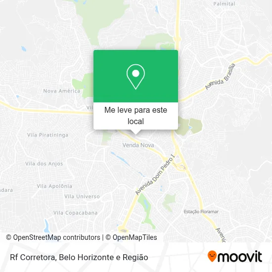 Rf Corretora mapa