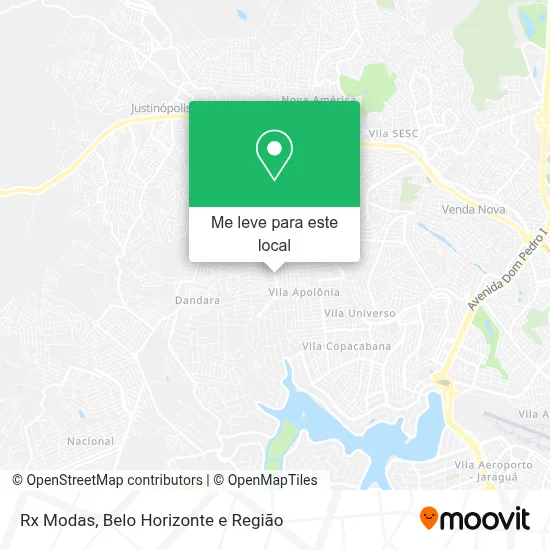 Rx Modas mapa