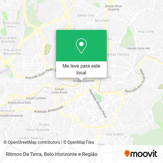 Ritmos Da Terra mapa