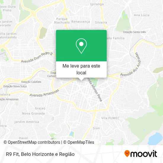 R9 Fit mapa