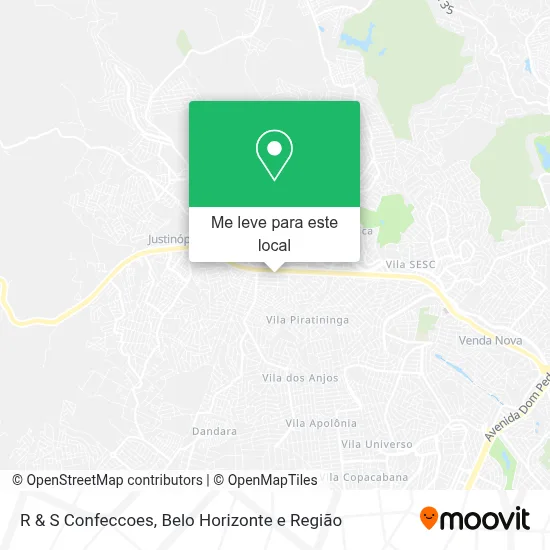 R & S Confeccoes mapa