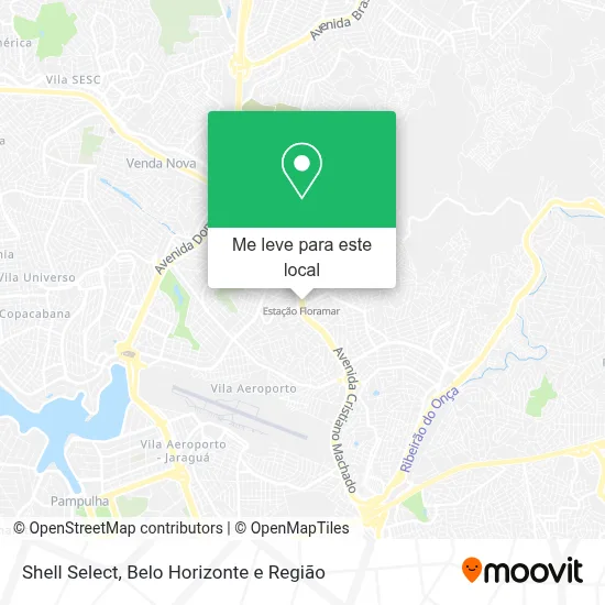 Shell Select mapa
