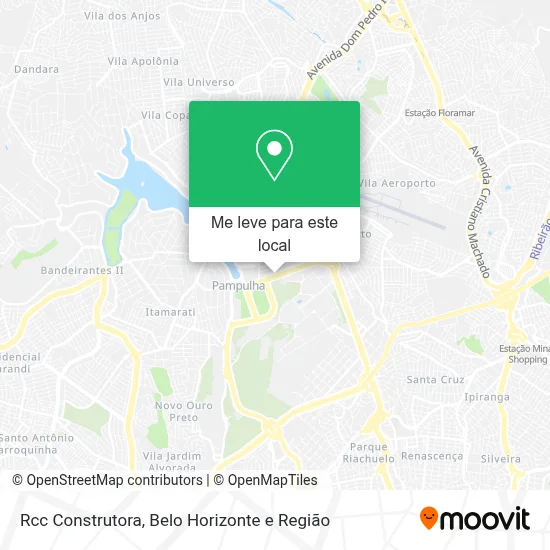 Rcc Construtora mapa