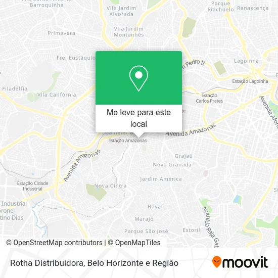 Rotha Distribuidora mapa