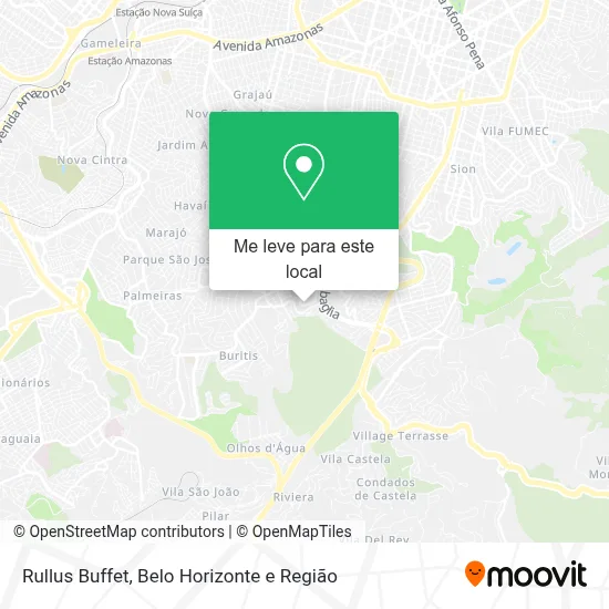 Rullus Buffet mapa