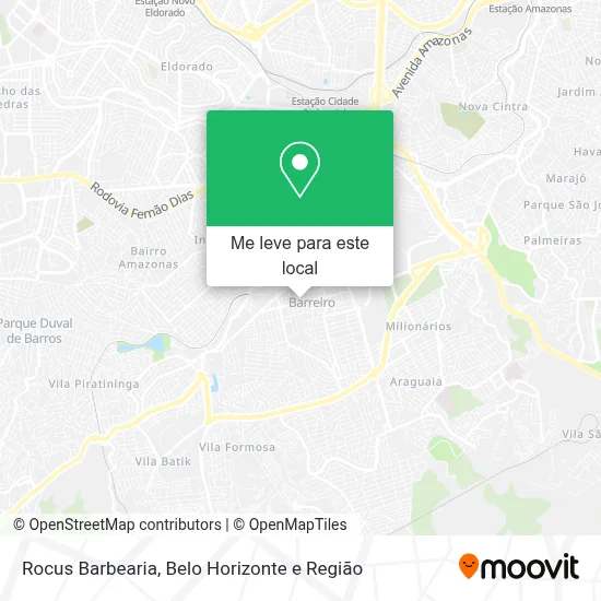 Rocus Barbearia mapa