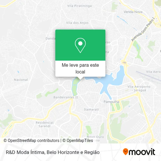 R&D Moda Íntima mapa
