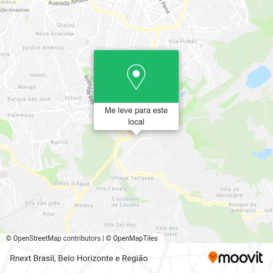 Rnext Brasil mapa