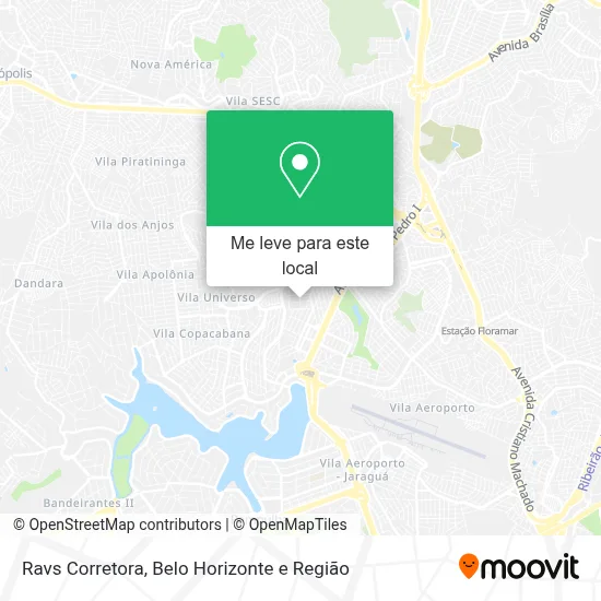 Ravs Corretora mapa