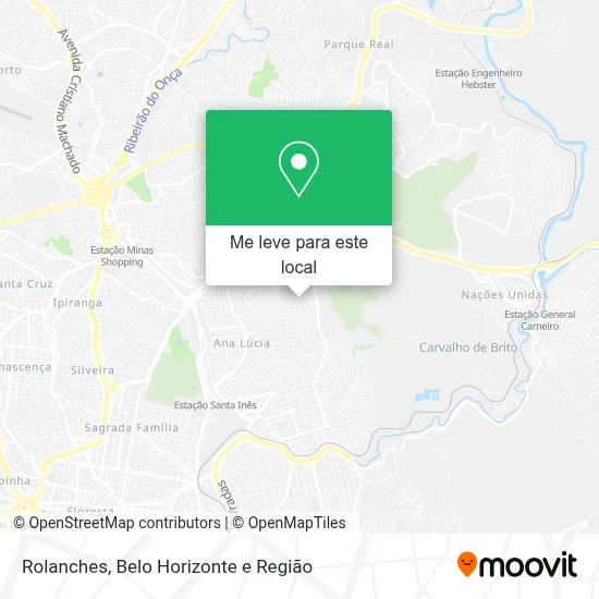 Rolanches mapa