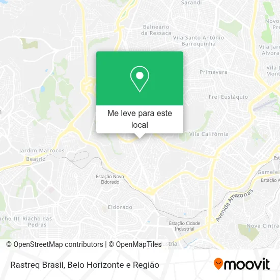 Rastreq Brasil mapa