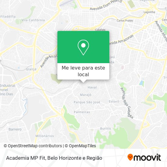 Academia MP Fit mapa