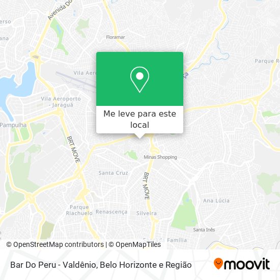 Bar Do Peru - Valdênio mapa