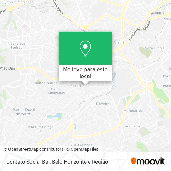 Contato Social Bar mapa