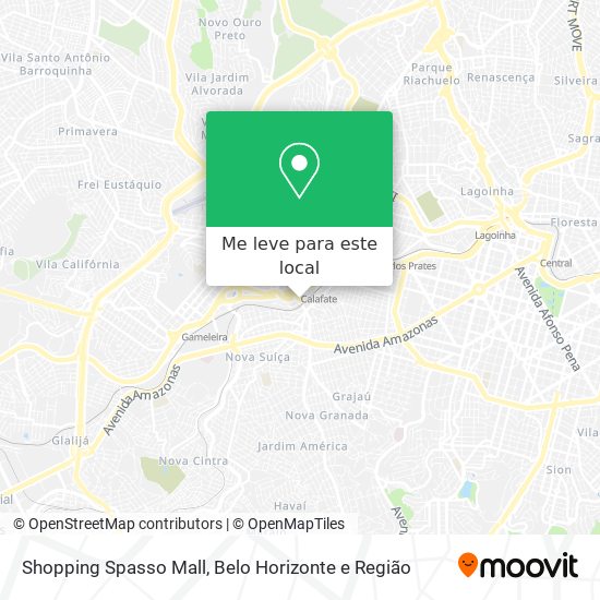 Shopping Spasso Mall mapa