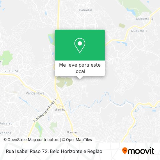 Rua Isabel Raso 72 mapa