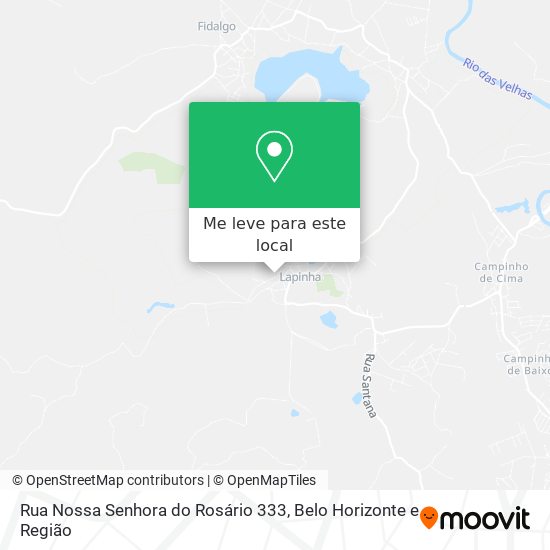 Rua Nossa Senhora do Rosário 333 mapa