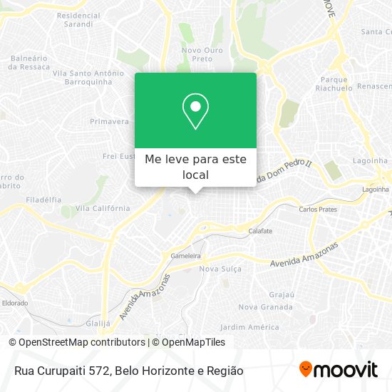 Rua Curupaiti 572 mapa