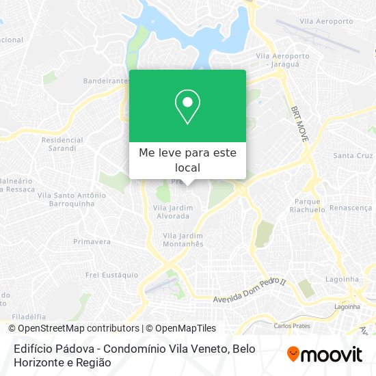 Edifício Pádova - Condomínio Vila Veneto mapa
