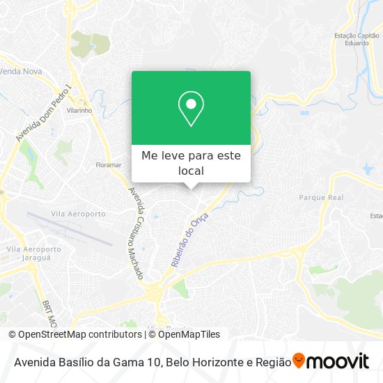 Avenida Basílio da Gama 10 mapa