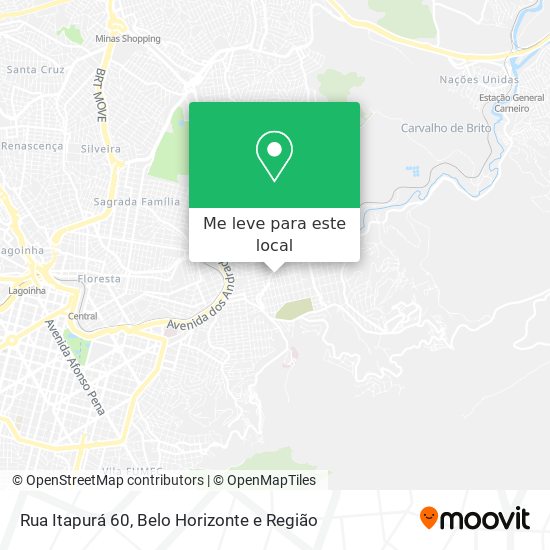 Rua Itapurá 60 mapa