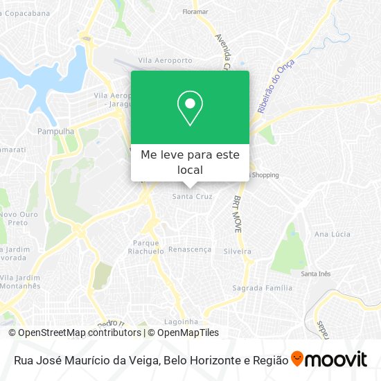 Rua José Maurício da Veiga mapa