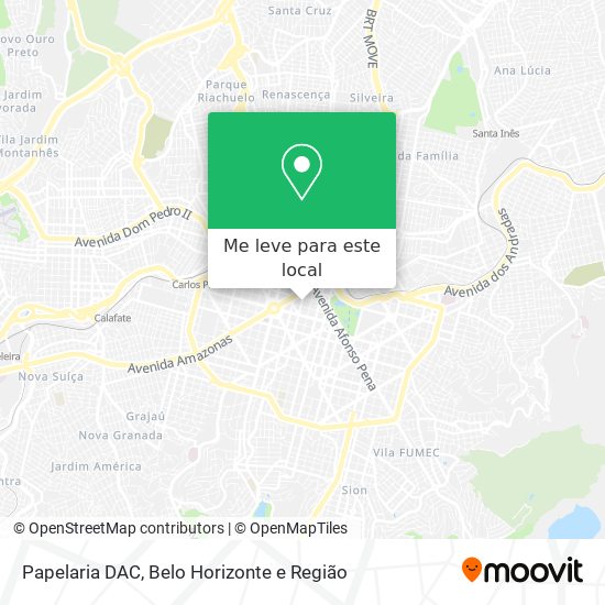Papelaria DAC mapa