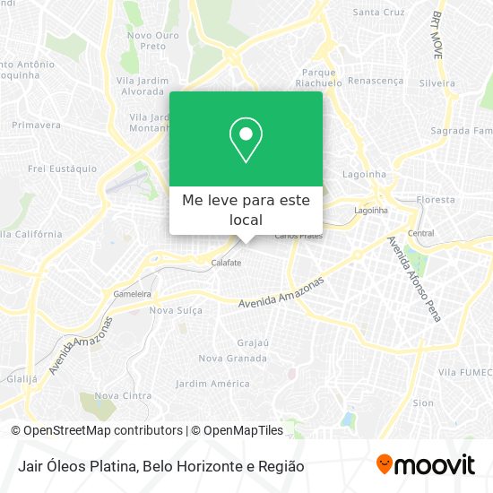 Jair Óleos Platina mapa