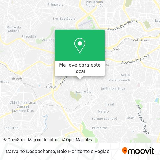 Carvalho Despachante mapa