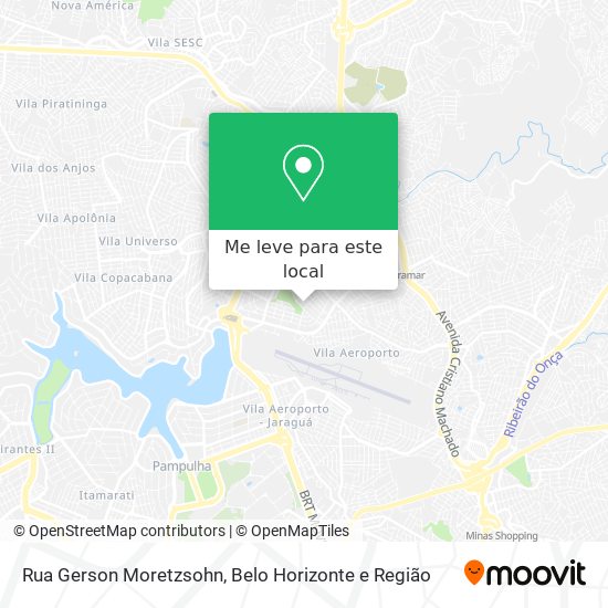 Rua Gerson Moretzsohn mapa
