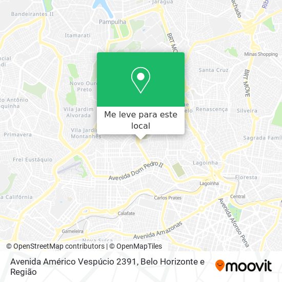 Avenida Américo Vespúcio 2391 mapa